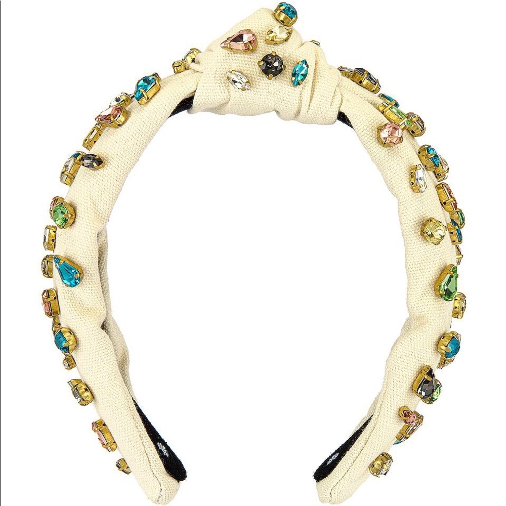 FOUND: White woven candy crystal lele sadoughi